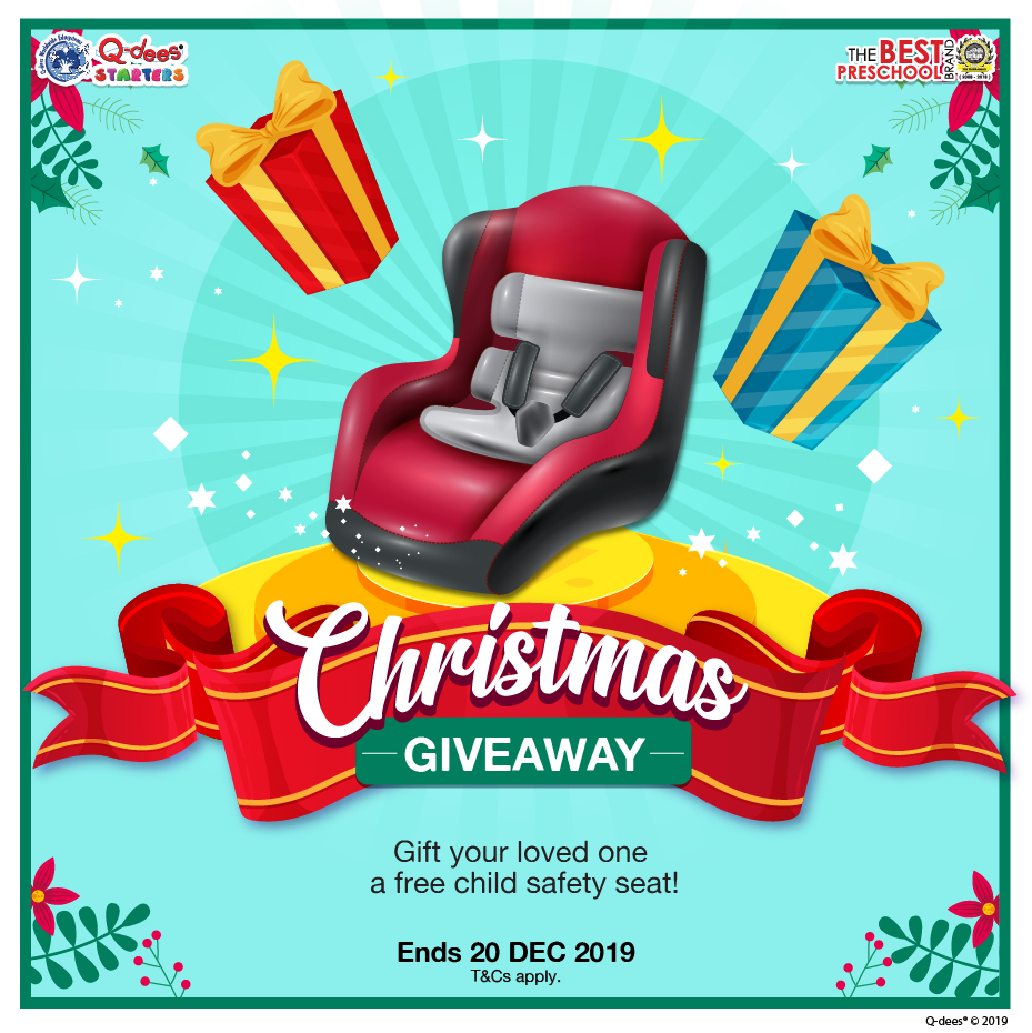Car Seat Christmas Giveaway FB Post